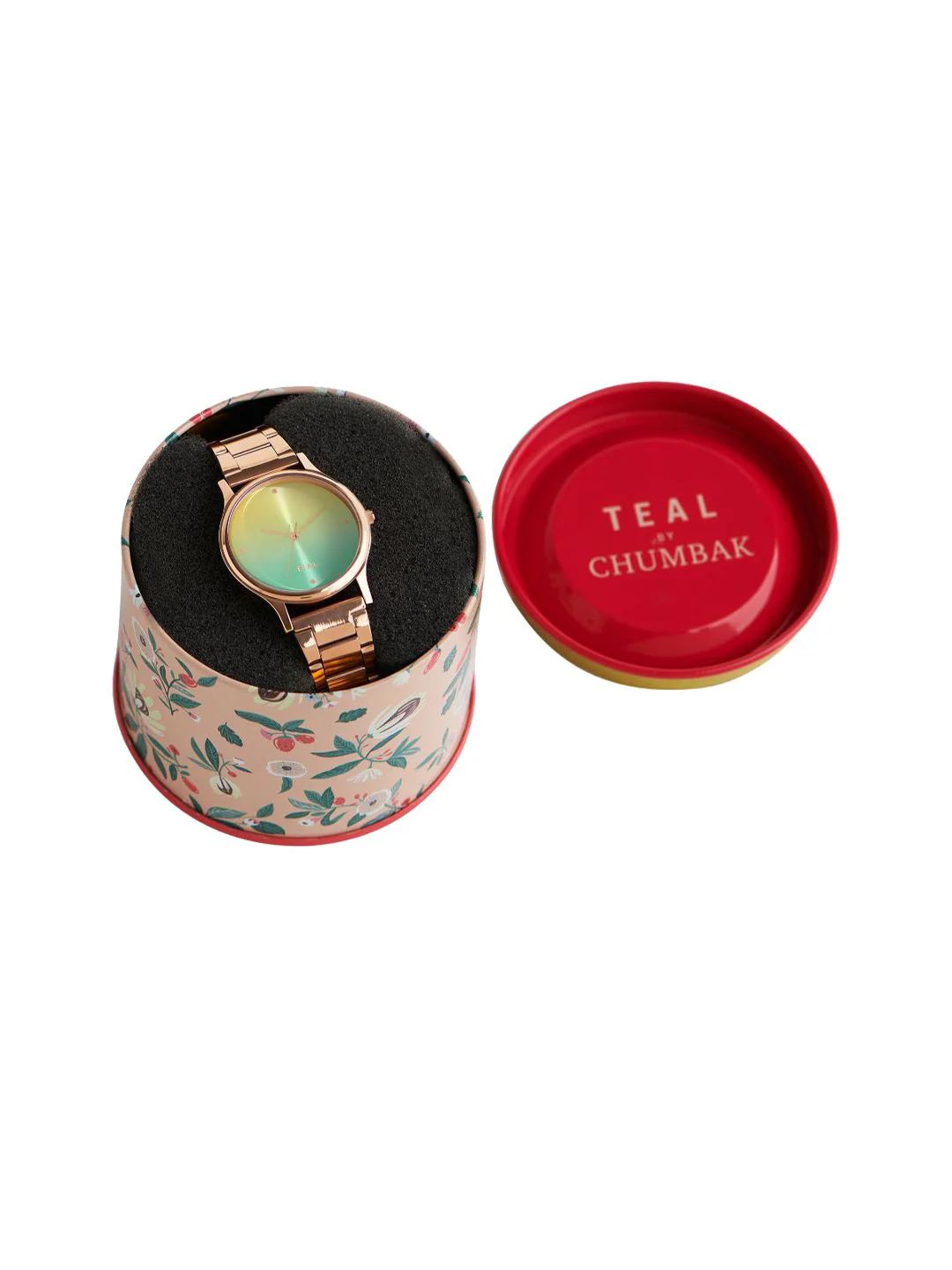 TEAL BY CHUMBAK Women Stainless Steel Bracelet Style Straps Digital Watch 8907605135224 - Image 7