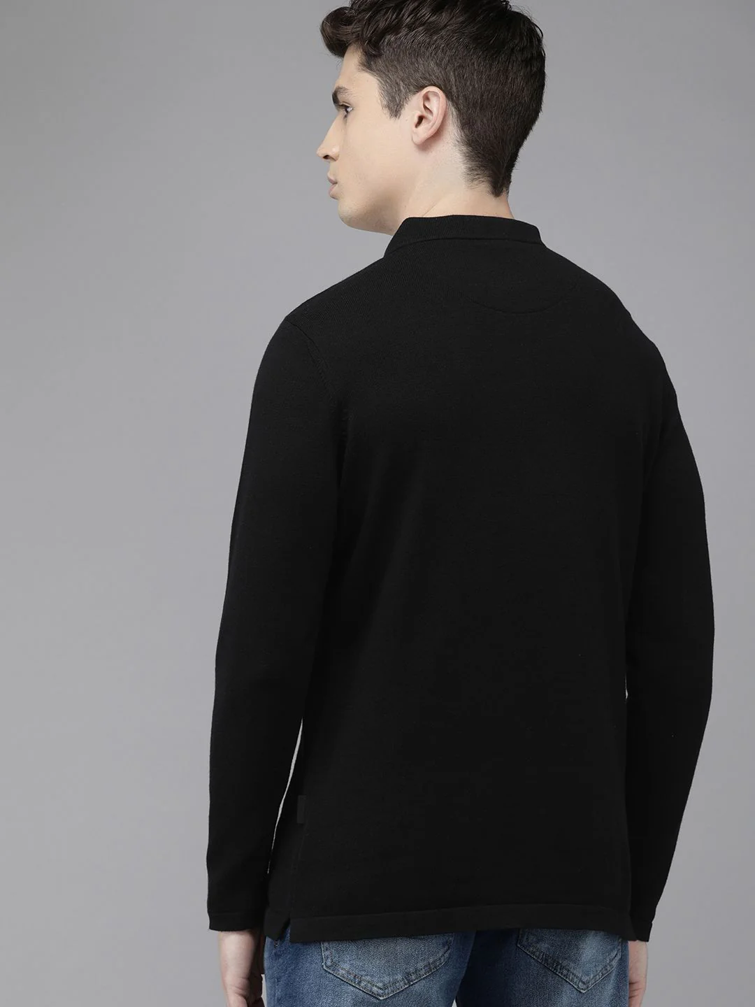 THE BEAR HOUSE Ardor Edition Men Cotton Brand Logo Printed Polo Collar Slim Fit T-shirt - Image 5
