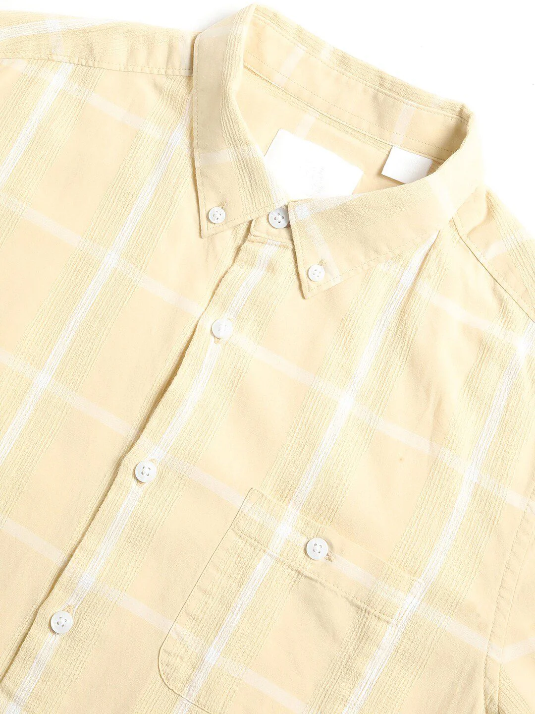 THE BEAR HOUSE Checked Slim Fit Casual Shit - Image 7