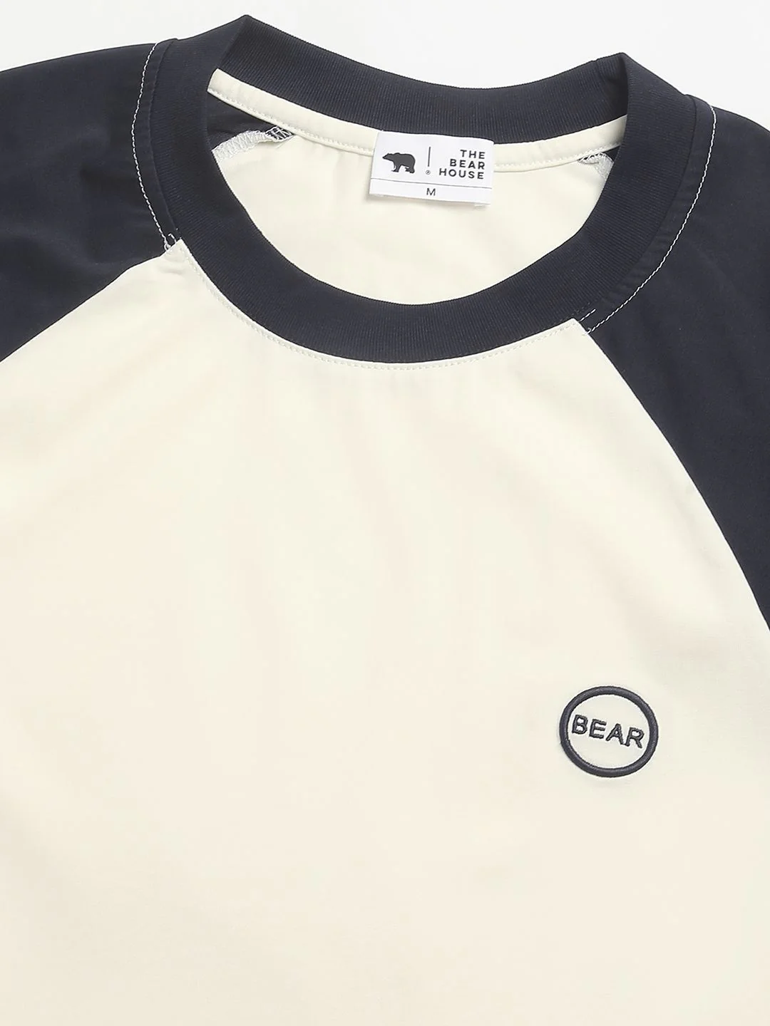 The Bear House Men Colourblocked Regular Fit Tshirt - Image 7