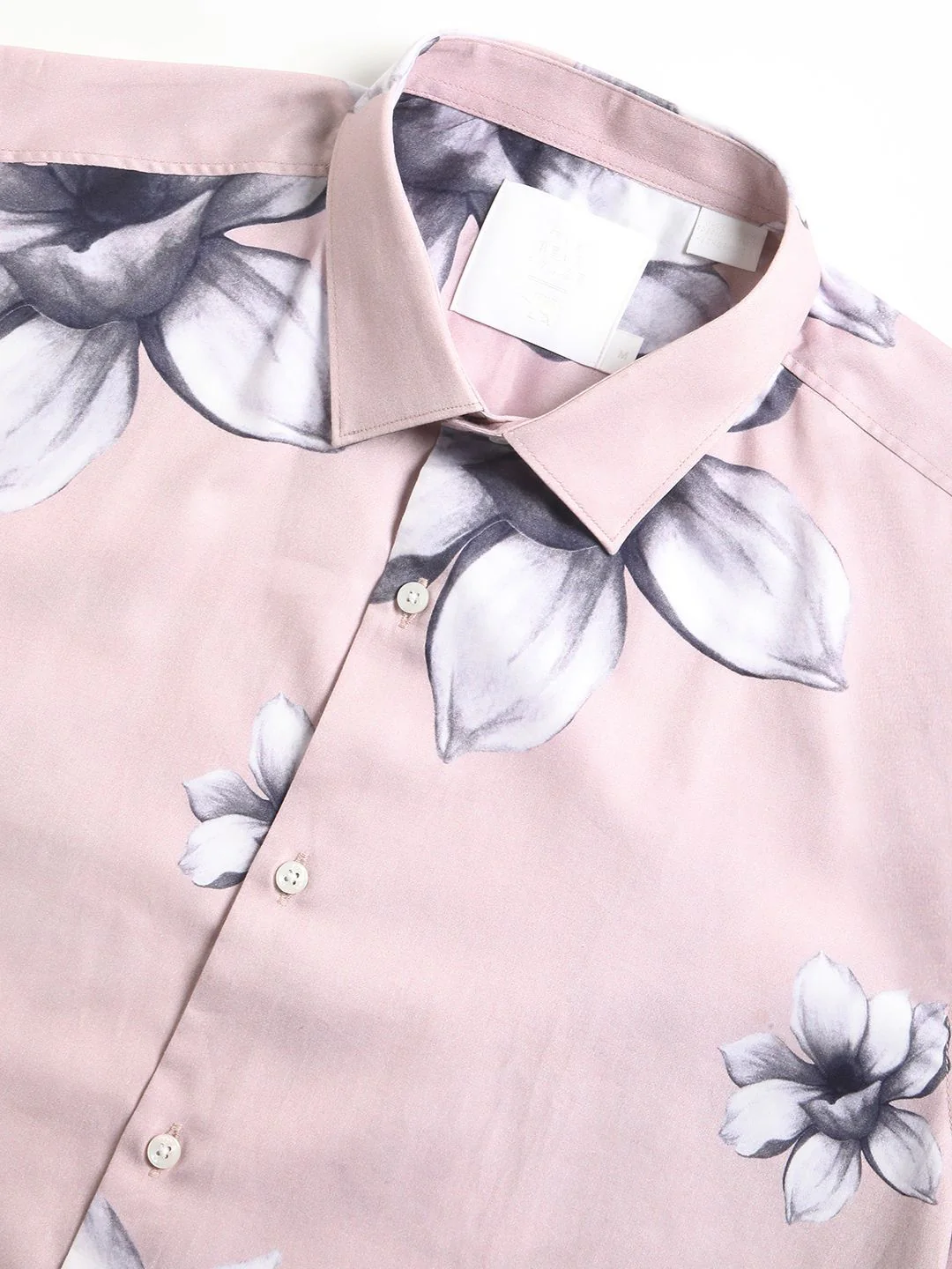 THE BEAR HOUSE Men Floral Printed Slim Fit Casual Shirt - Image 7