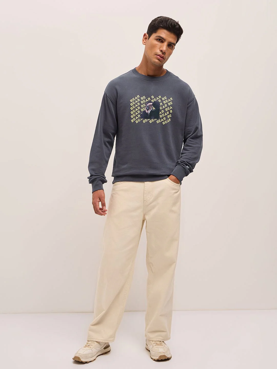 THE BEAR HOUSE Men Graphic Print Sweatshirt - Image 6