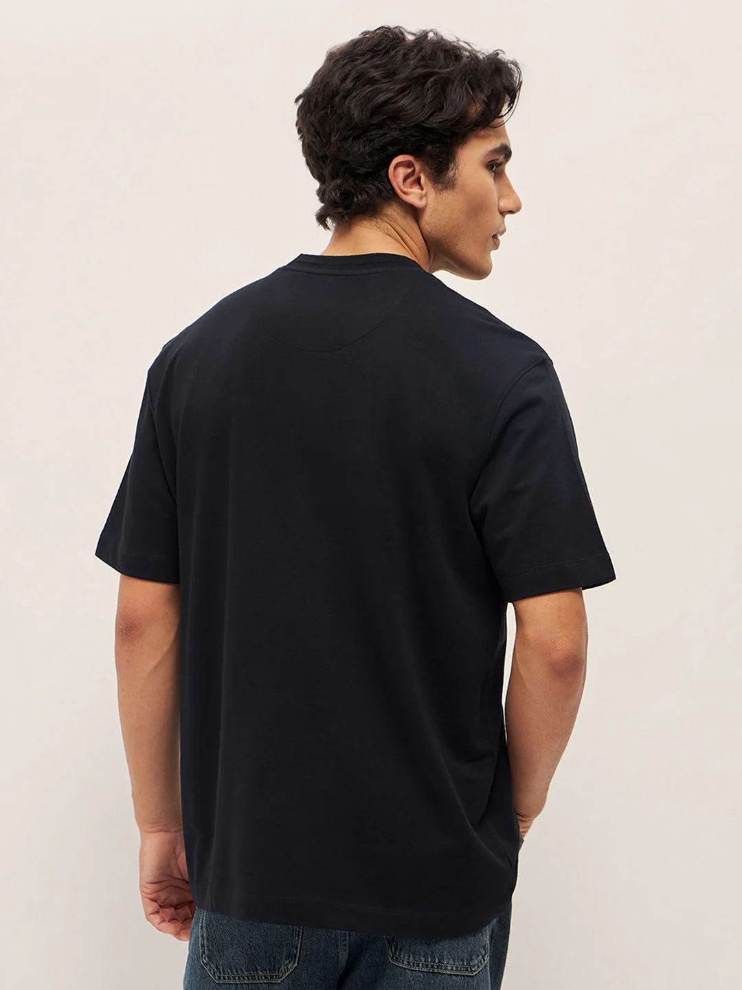 THE BEAR HOUSE Men Graphic Printed Pure Cotton Oversized T-shirt - Image 4