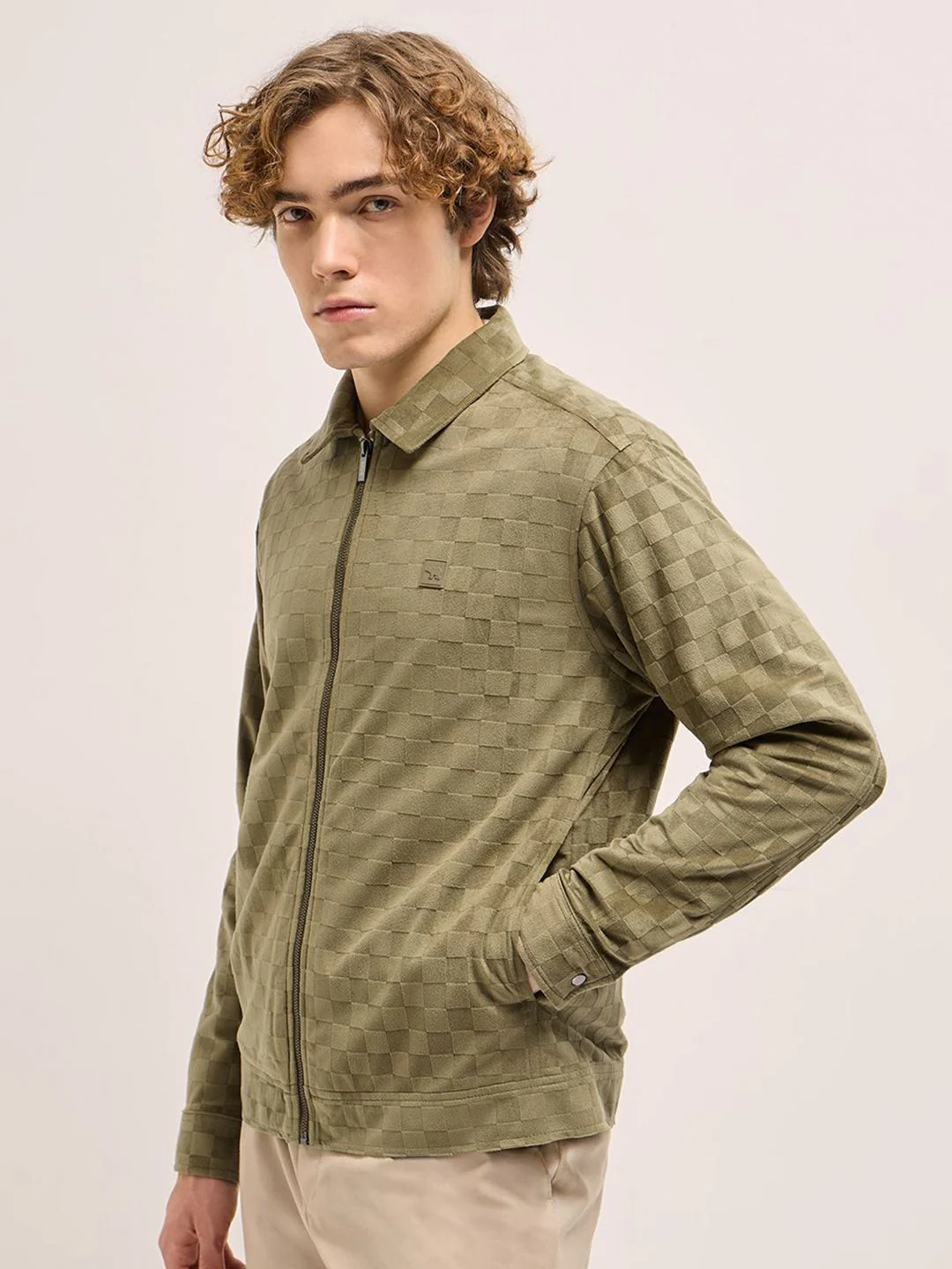 The Bear House Men Lightweight Outdoor Open Front Jacket - Image 3