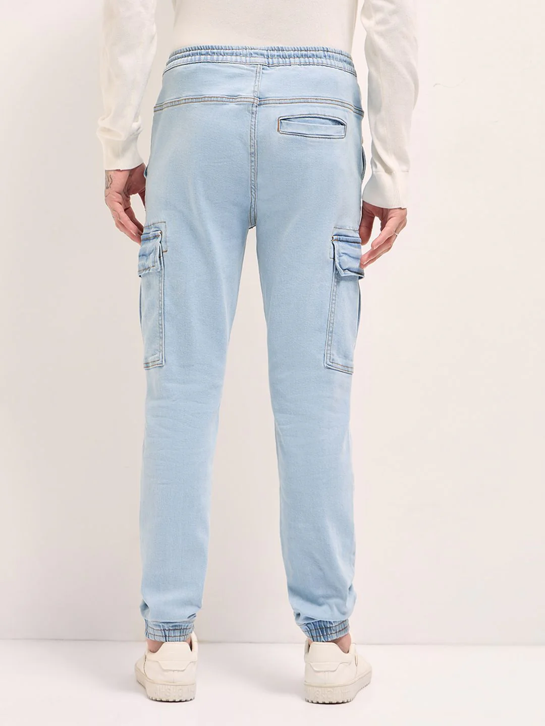 THE BEAR HOUSE Men Mid-Rise Jogger Jeans - Image 3