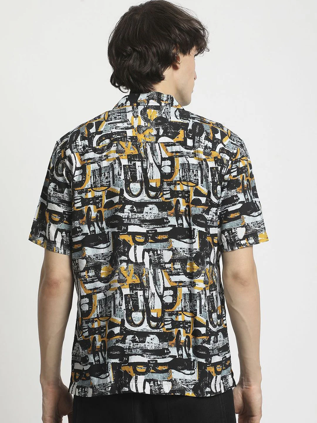 THE BEAR HOUSE Men Opaque Printed Casual Shirt - Image 4