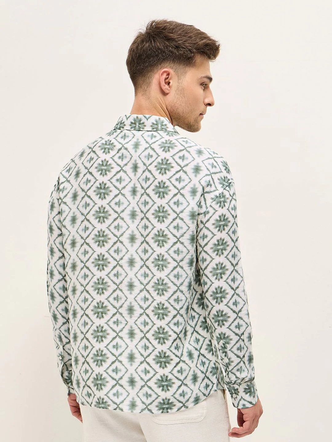 THE BEAR HOUSE Men Opaque Printed Casual Shirt - Image 5