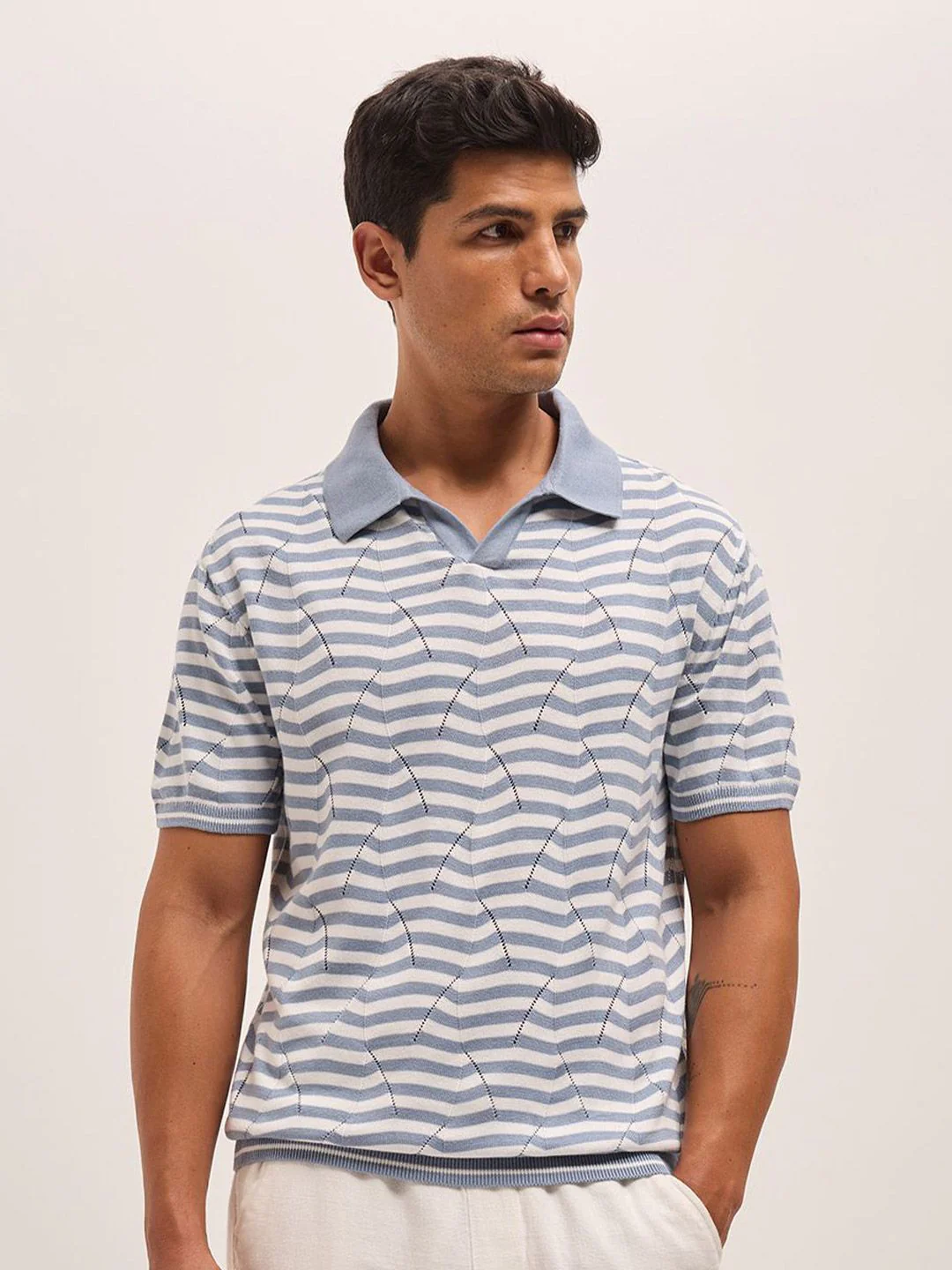 THE BEAR HOUSE Men Polo Collar T-shirt - Image 2
