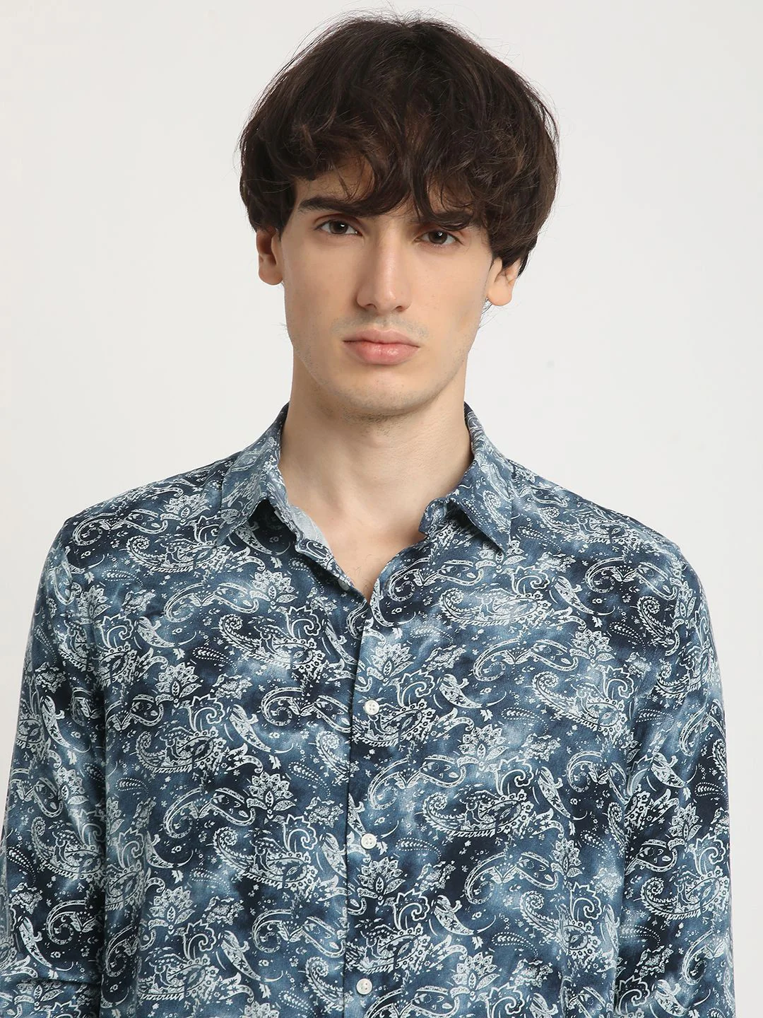 THE BEAR HOUSE Men Printed Slim Fit Casual Shirt - Image 3
