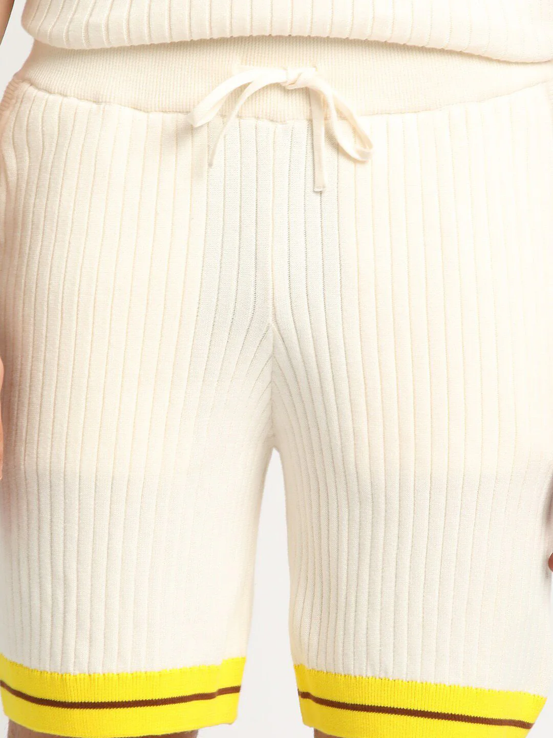 THE BEAR HOUSE Men Self Designed Regular Fit Pure Cotton Shorts - Image 4