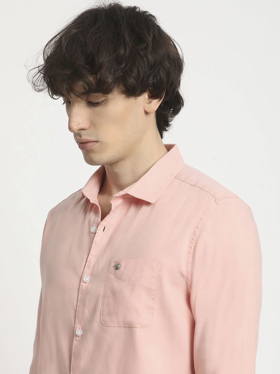 THE BEAR HOUSE Men Slim Fit Opaque Casual Shirt - Image 3