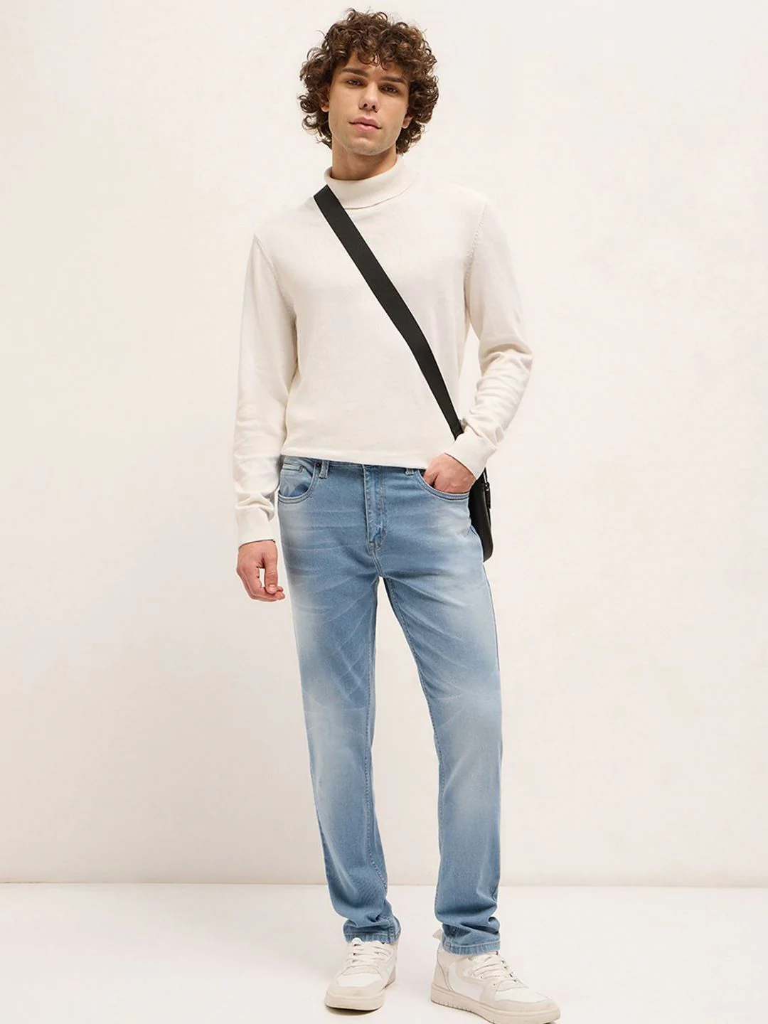 THE BEAR HOUSE Men Slim Fit Stretchable Jeans - Image 5