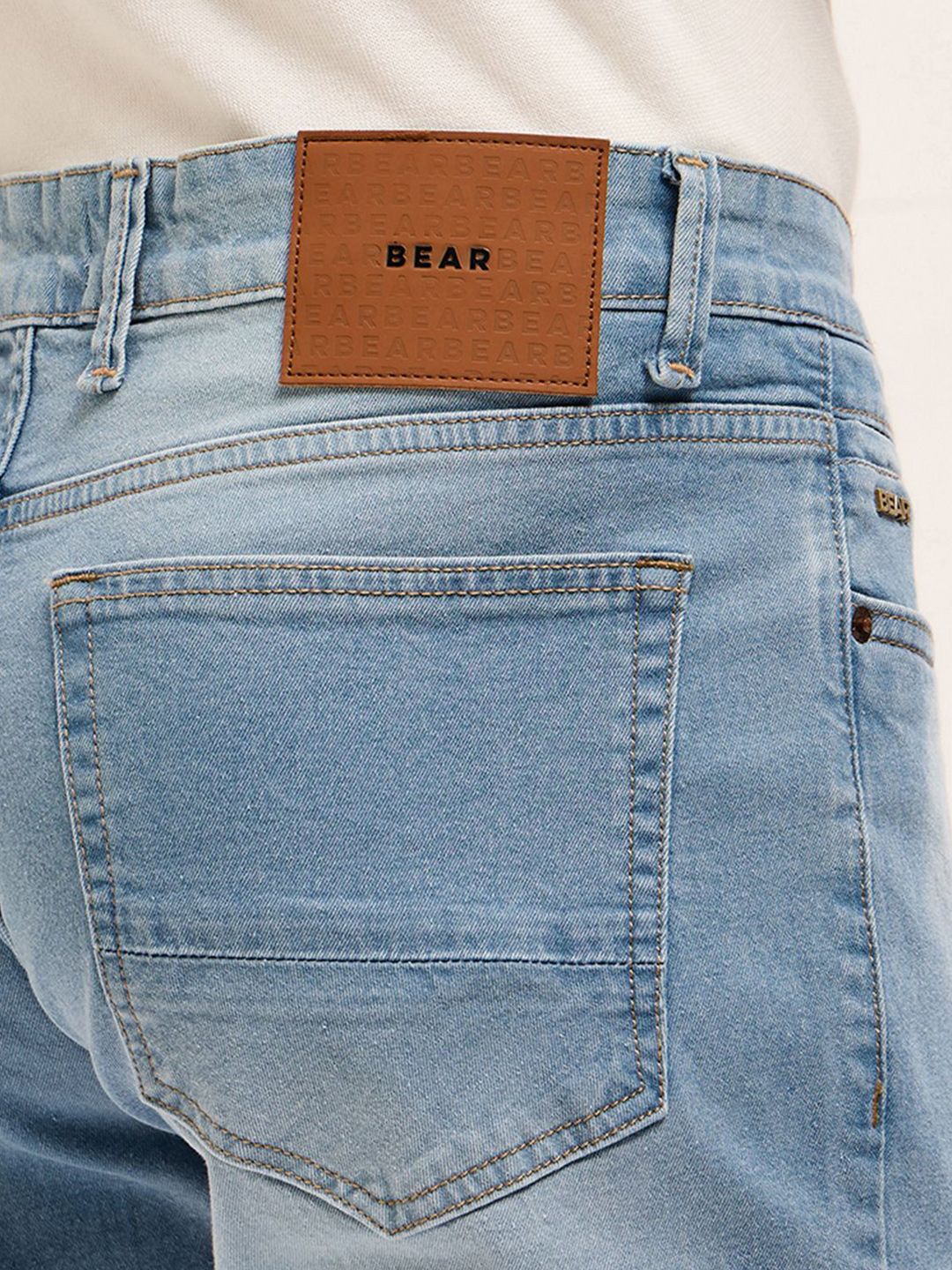 THE BEAR HOUSE Men Slim Fit Stretchable Jeans - Image 6
