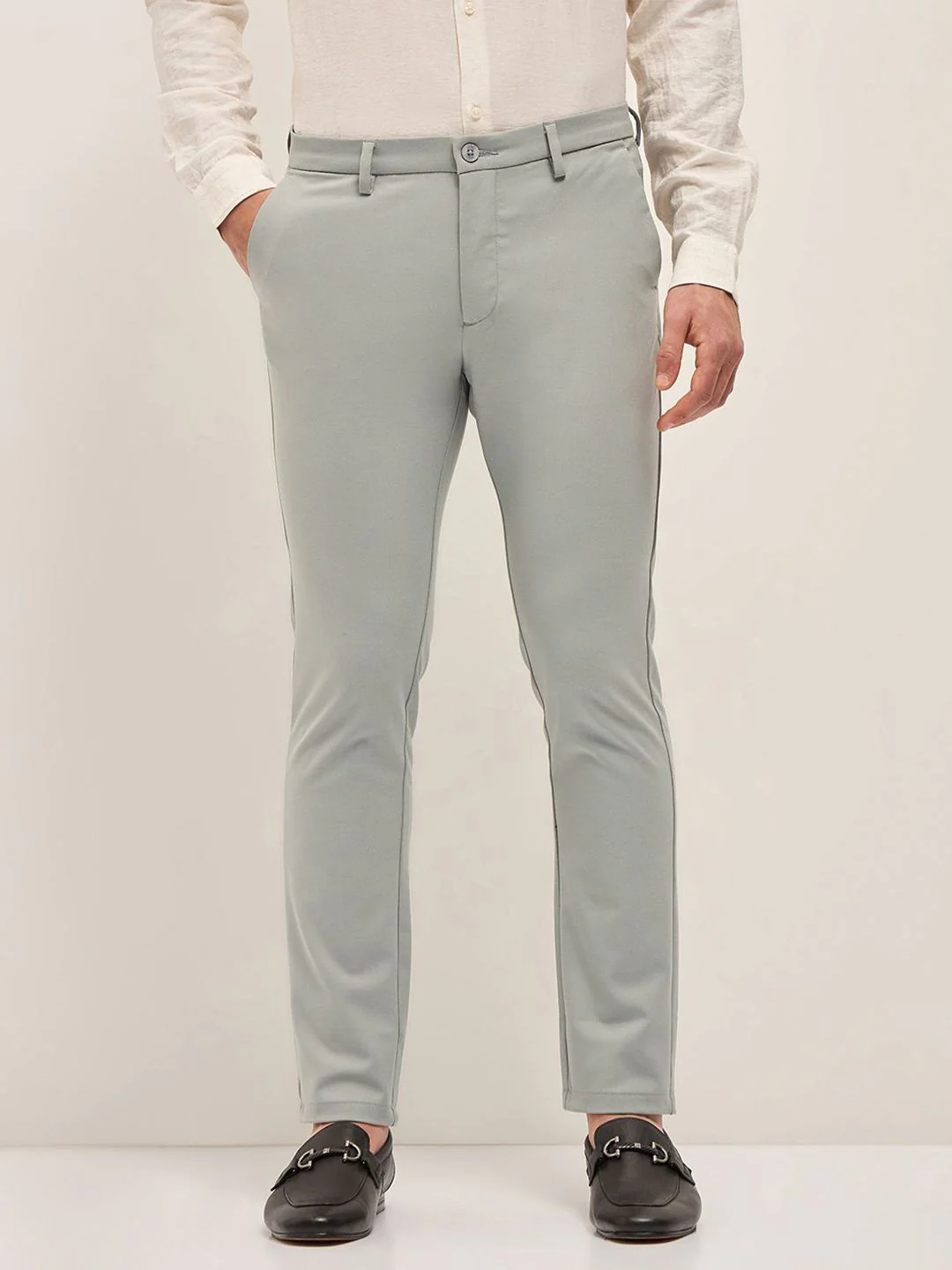 THE BEAR HOUSE Men Slim Fit Trousers - Image 2