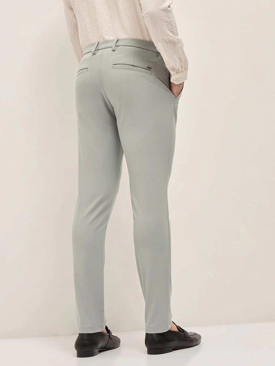 THE BEAR HOUSE Men Slim Fit Trousers - Image 5