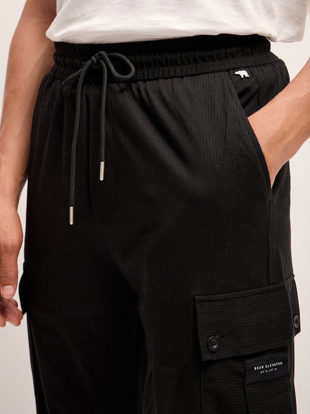 THE BEAR HOUSE Men Solid Cargo Trouser - Image 6