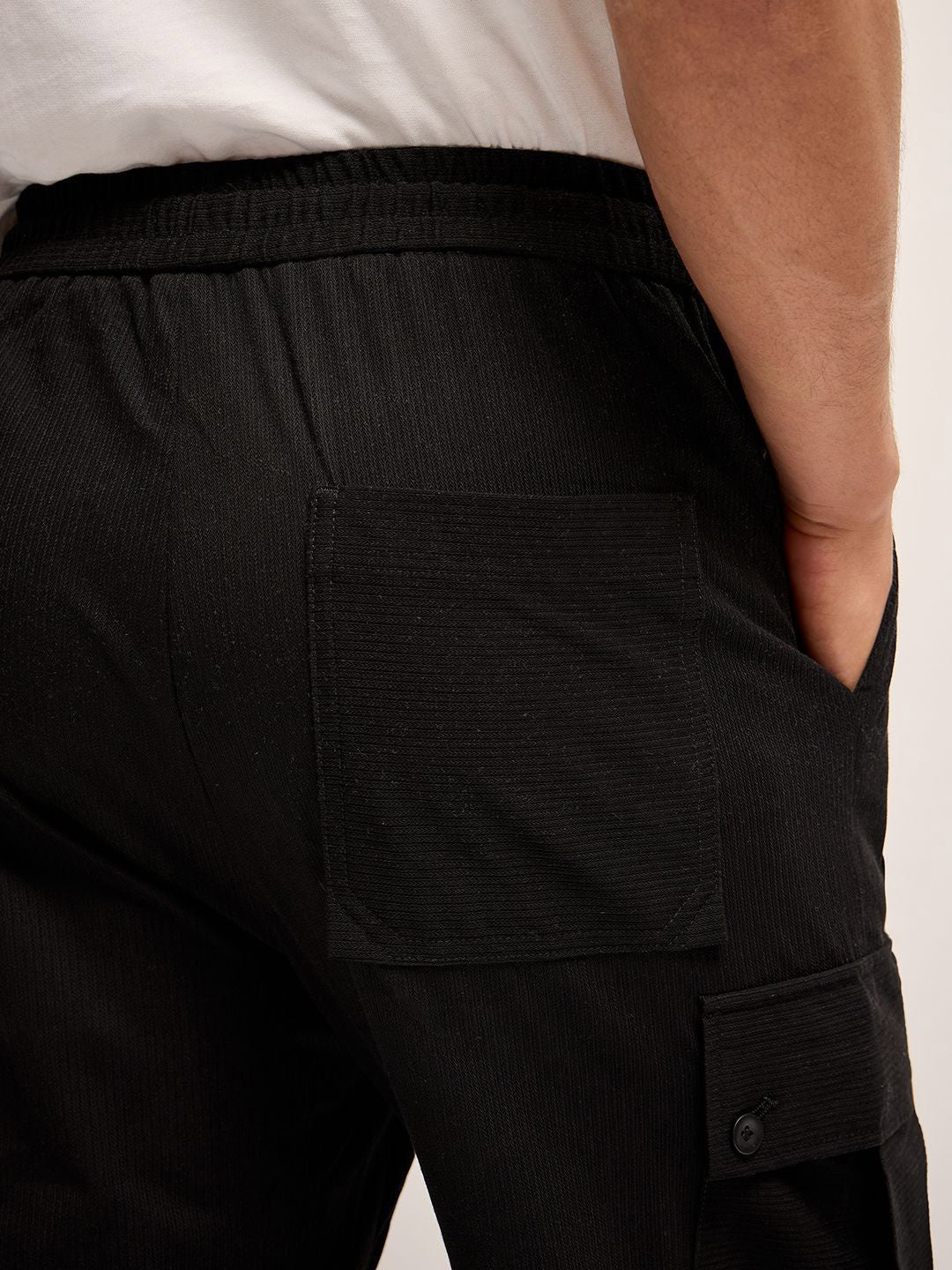 THE BEAR HOUSE Men Solid Cargo Trouser - Image 7