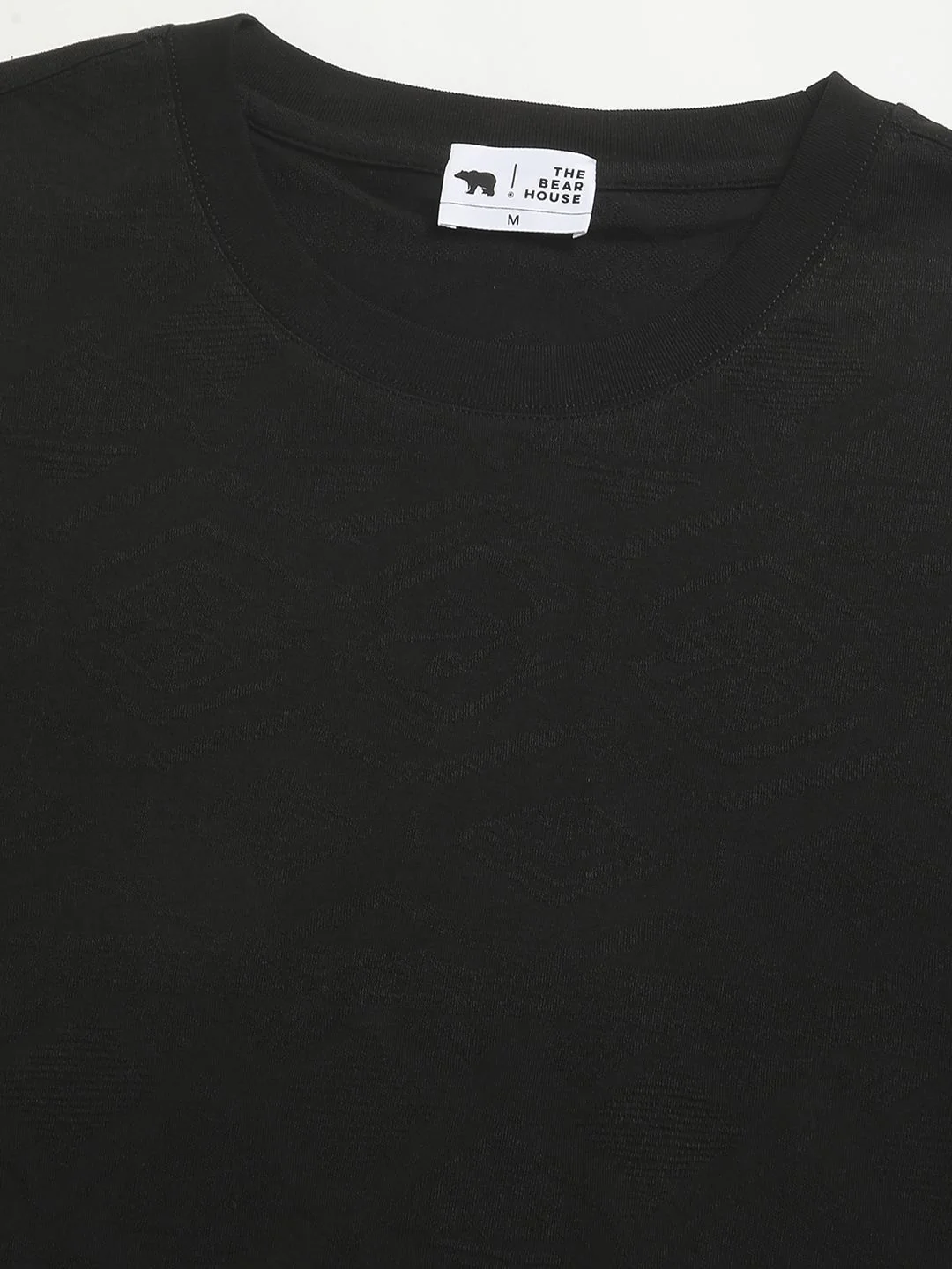 The Bear House Men Solid Round Neck Tshirt - Image 7