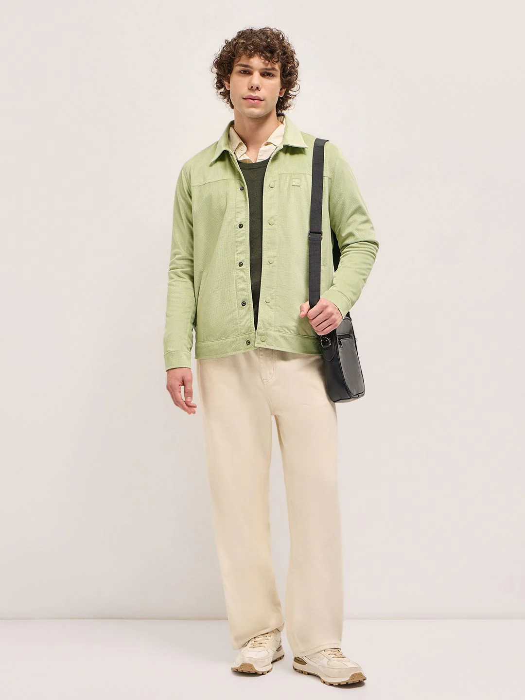THE BEAR HOUSE Men Solid Spread Collar Tailored Jacket - Image 4