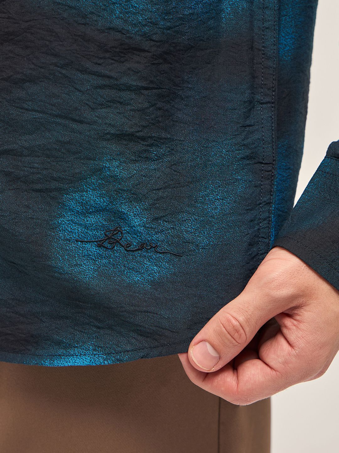 THE BEAR HOUSE Men Spread Collar Abstract Printed Relaxed Fit Casual Shirt - Image 6