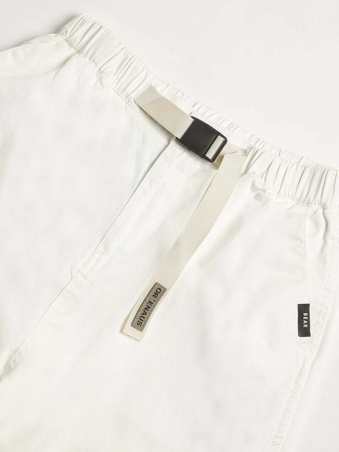 THE BEAR HOUSE Men Straight Fit Mid Rise Cotton Trousers - Image 7