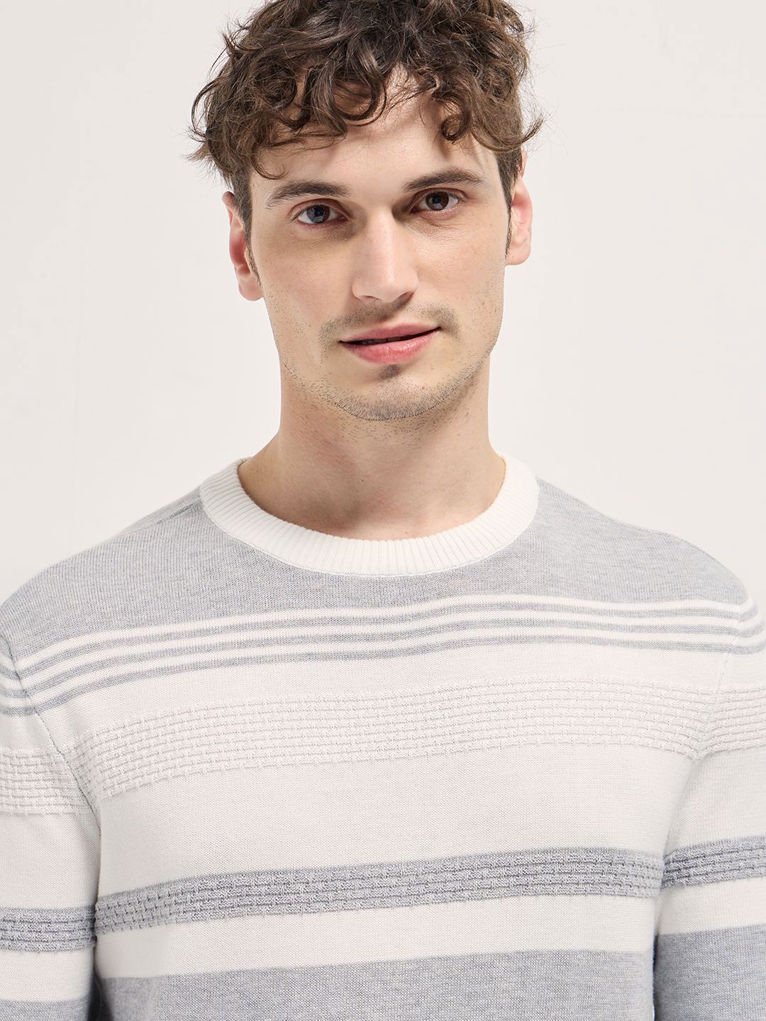 THE BEAR HOUSE Men Striped Pullover - Image 2