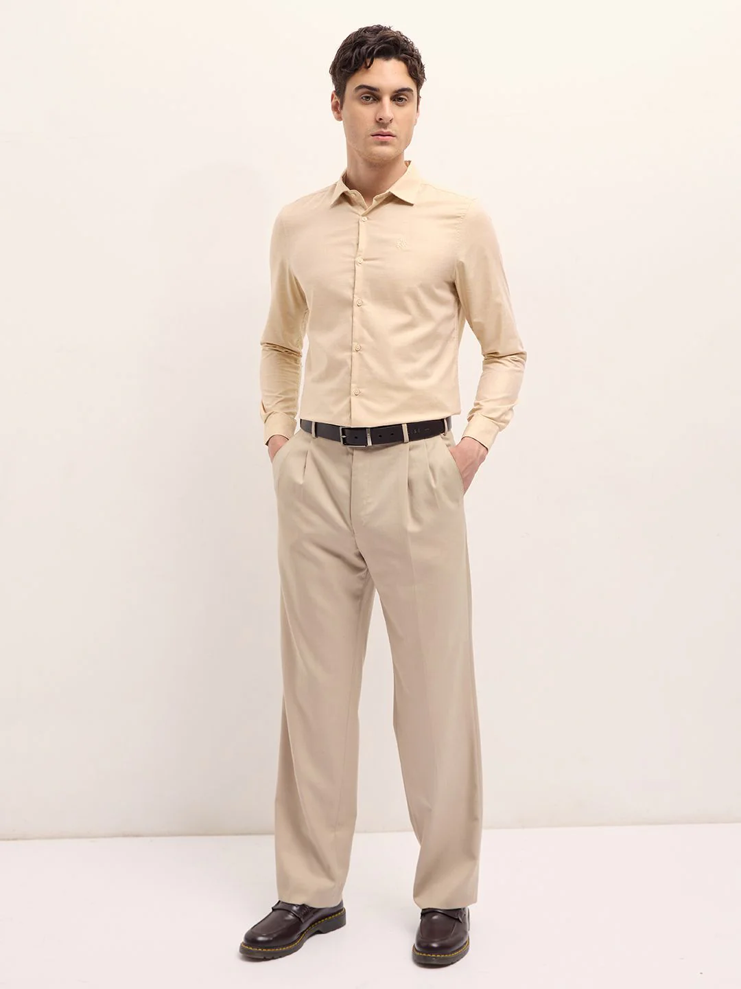 THE BEAR HOUSE Men Tailored Fit Formal Shirt - Image 4
