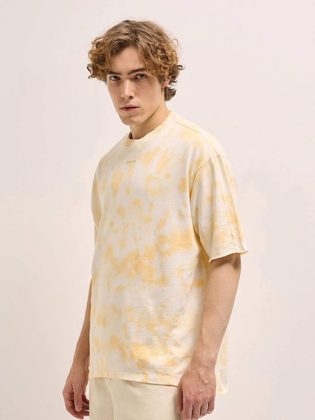 THE BEAR HOUSE Men Tie and Dye Oversized T-shirt - Image 3