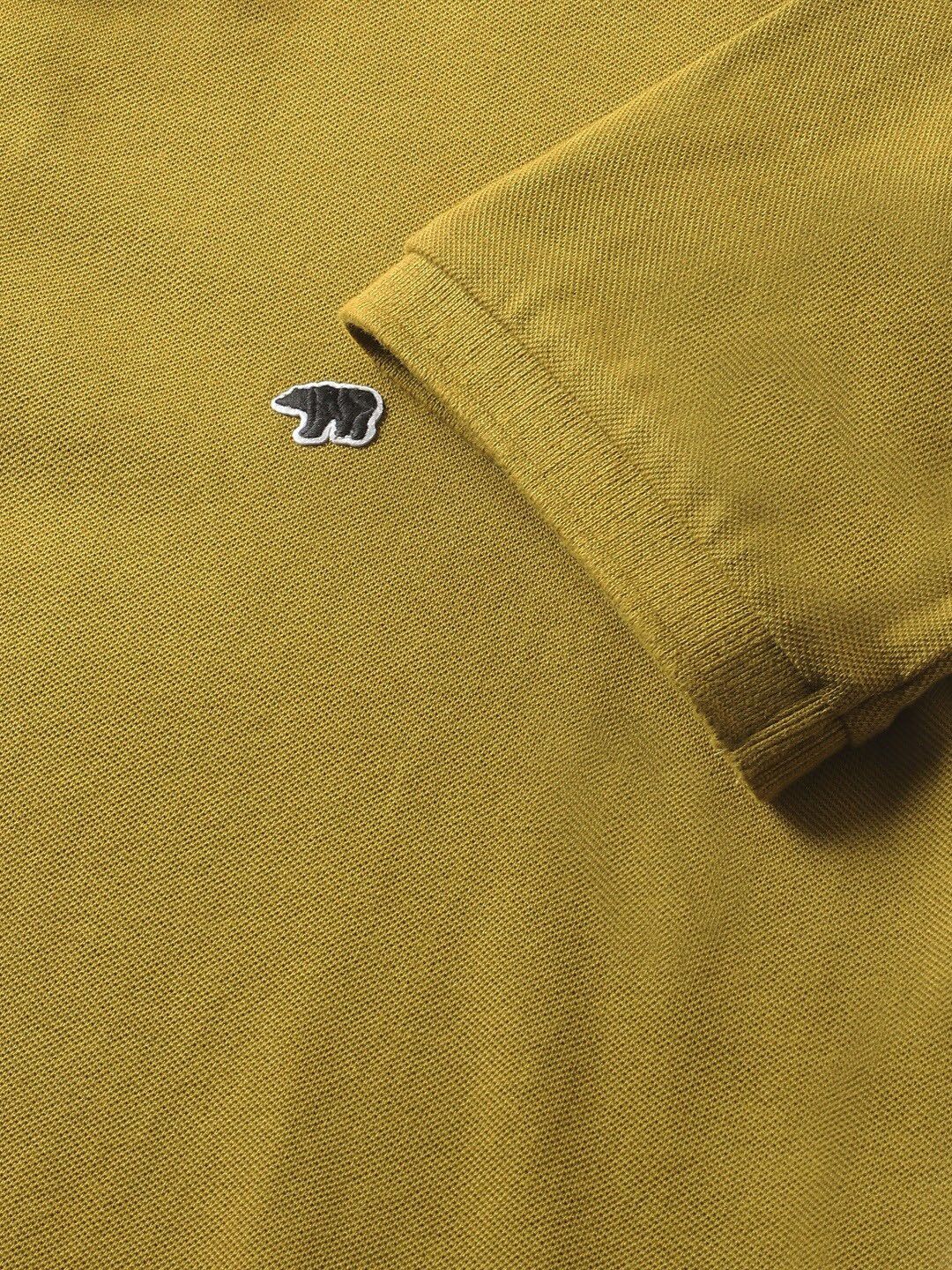 THE BEAR HOUSE Polo Collar Slim Fit Pure Cotton T-shirt - Image 7