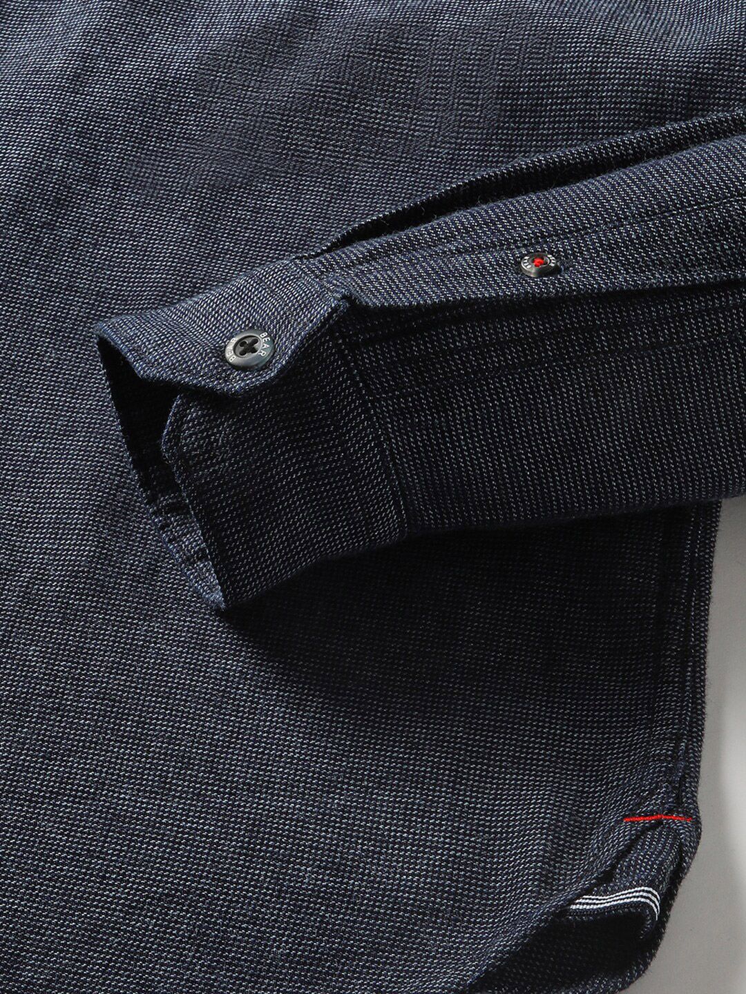 THE BEAR HOUSE Slim Fit Casual Pure Cotton Shirt - Image 7