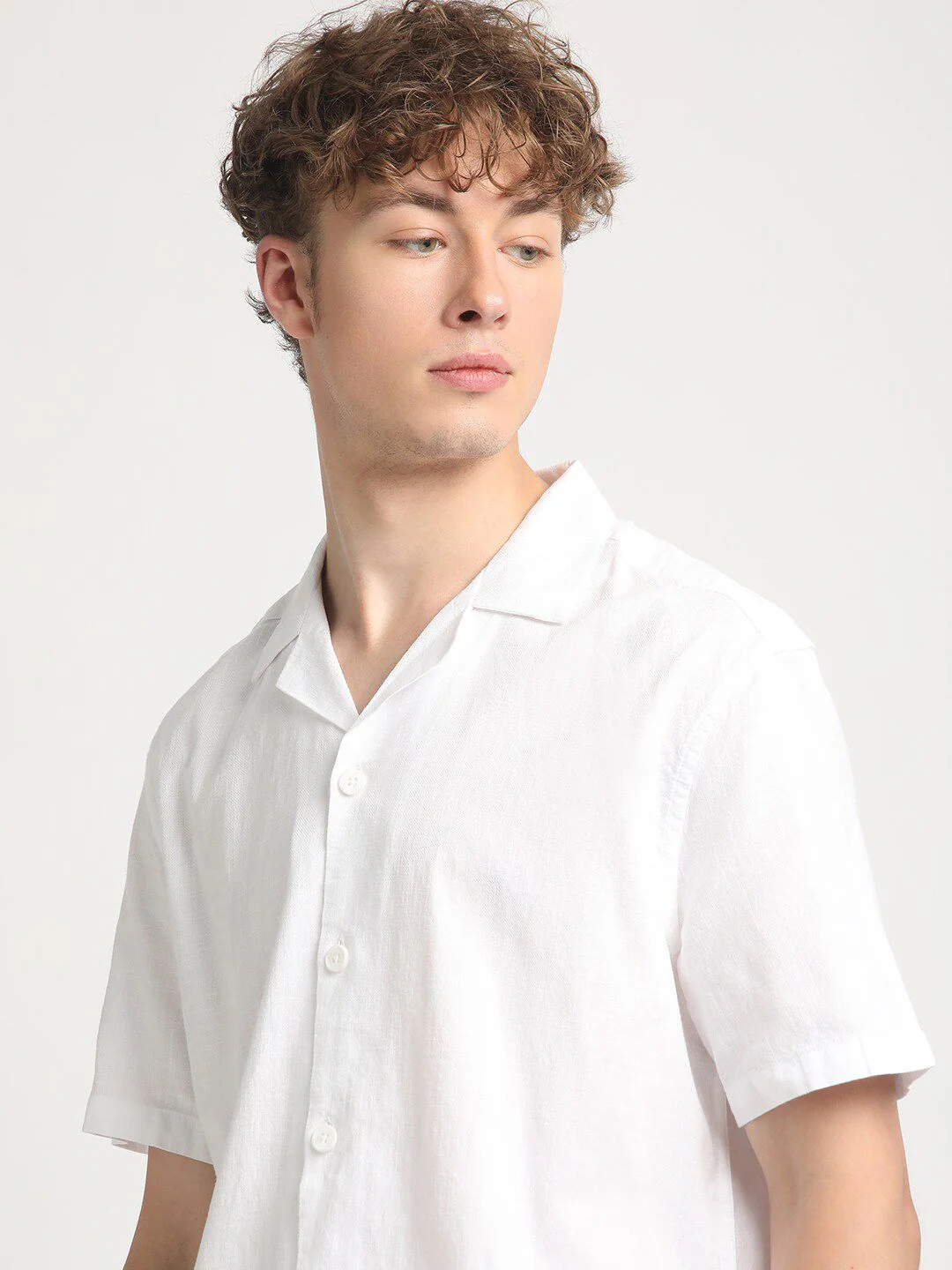 THE BEAR HOUSE Slim Fit Pure Cotton Casual Shirt - Image 2