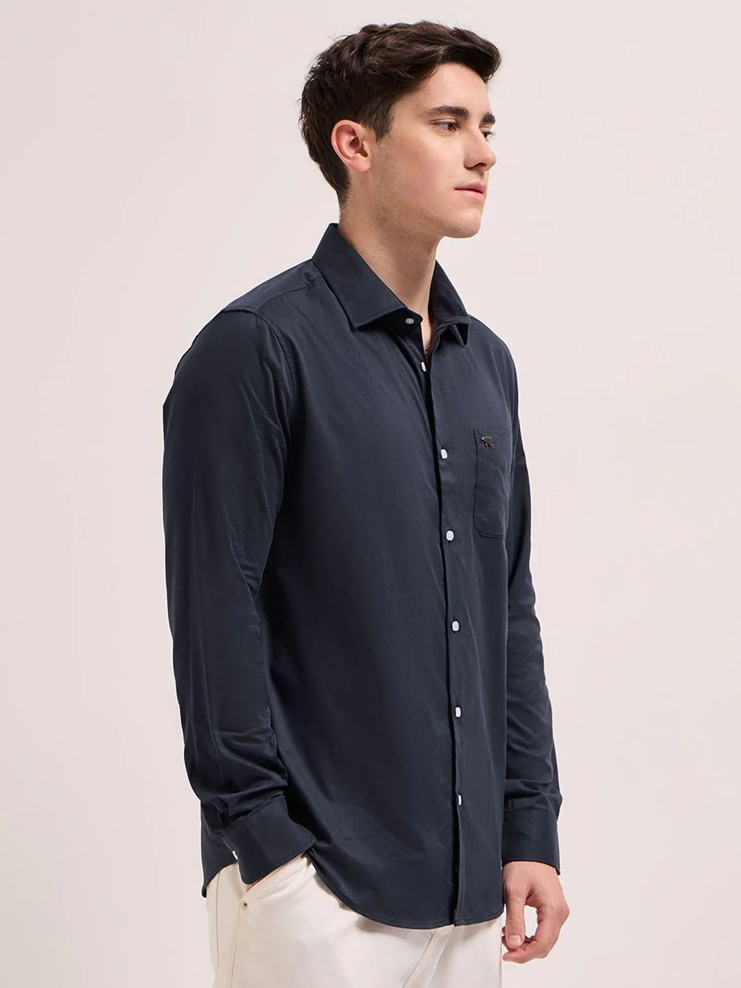 THE BEAR HOUSE Slim Fit Pure Cotton Casual Shirt - Image 5
