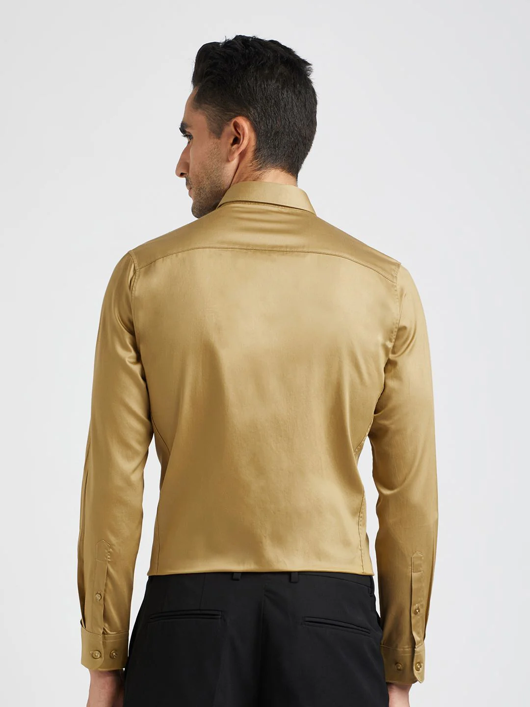 THE BEAR HOUSE Slim Fit Pure Cotton Formal Shirt - Image 4