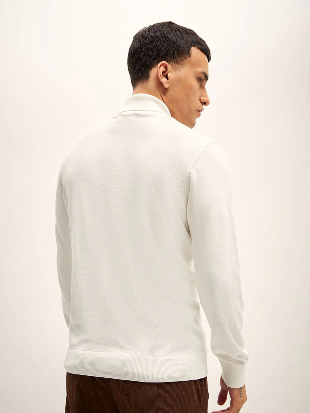 THE BEAR HOUSE Solid Turtle Neck T-Shirt - Image 5