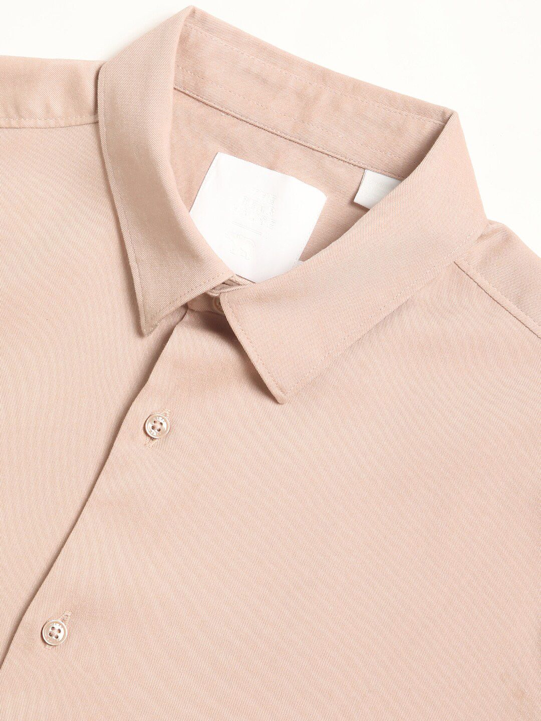 THE BEAR HOUSE Spread Collar Long Sleeves Slim Fit Casual Shirt - Image 3