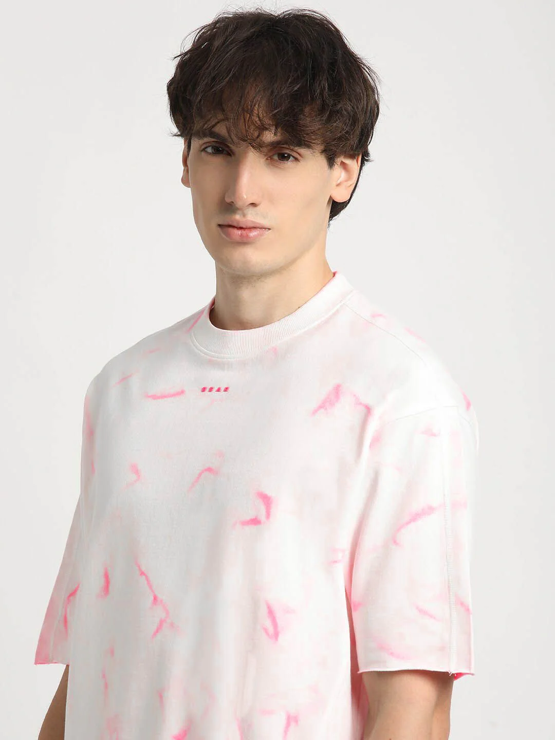 THE BEAR HOUSE Tie & Dye Pure Cotton Oversized T-shirt - Image 3
