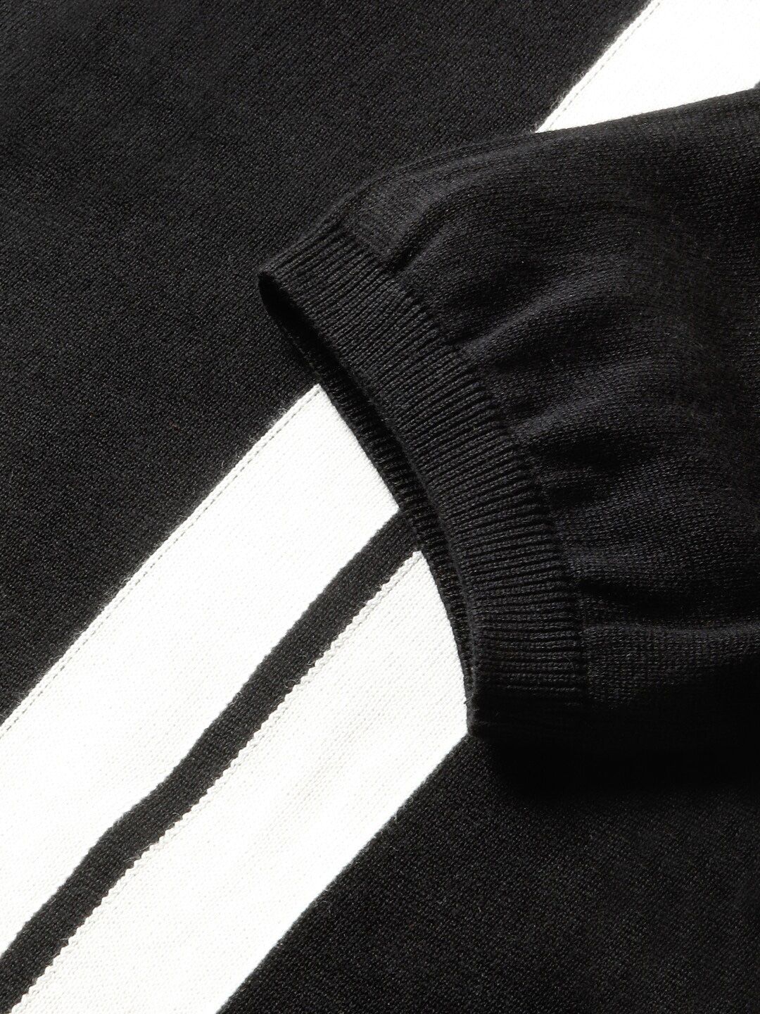 THE BEAR HOUSE Vertical Striped Regular Fit Polo Collar Cotton T-shirt - Image 7