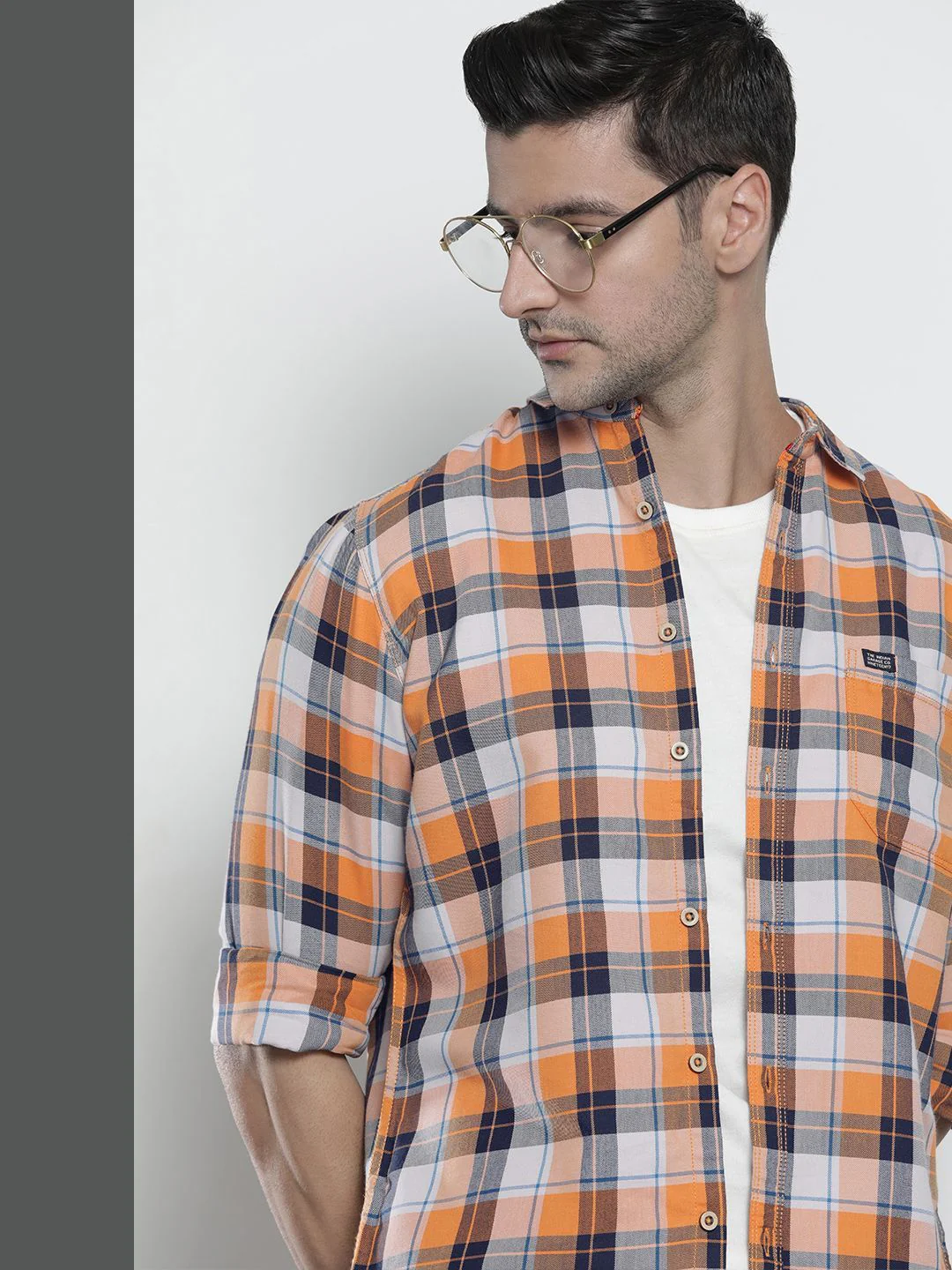 The Indian Garage Co Checked Casual Shirt
