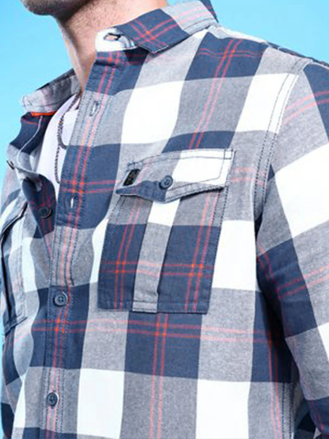 The Indian Garage Co Checked Casual Shirt - Image 2