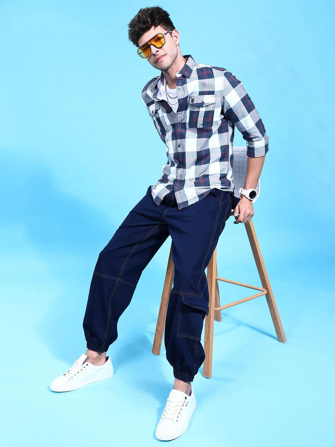 The Indian Garage Co Checked Casual Shirt - Image 5