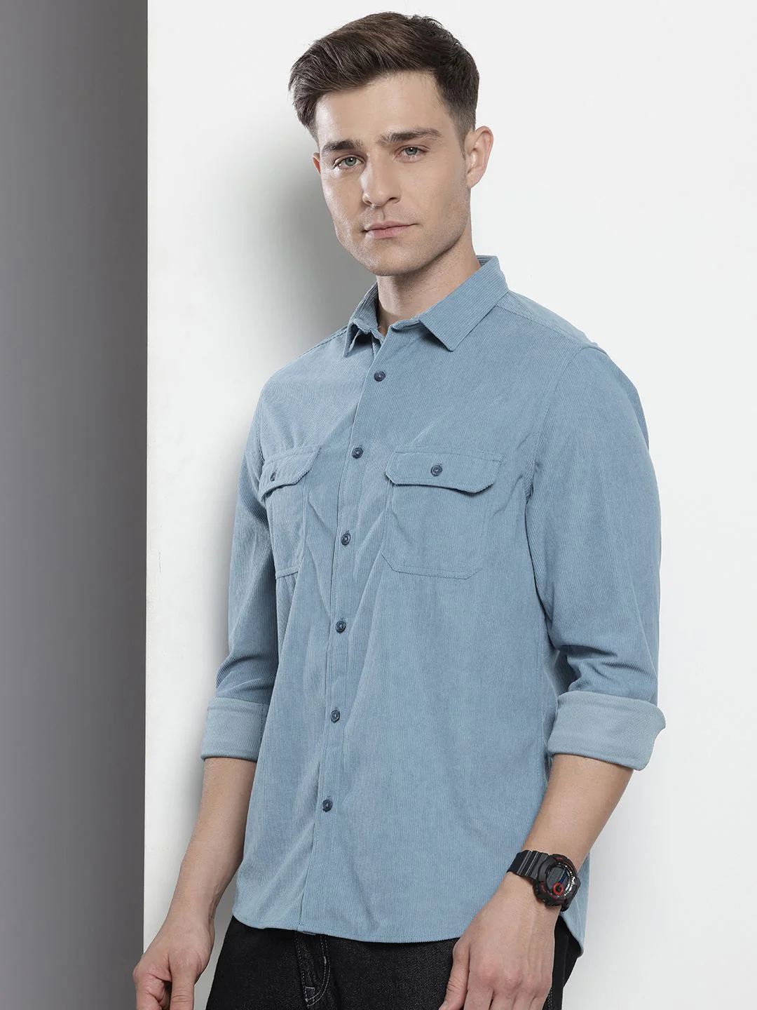 The Indian Garage Co Corduroy Casual Shirt - Image 5
