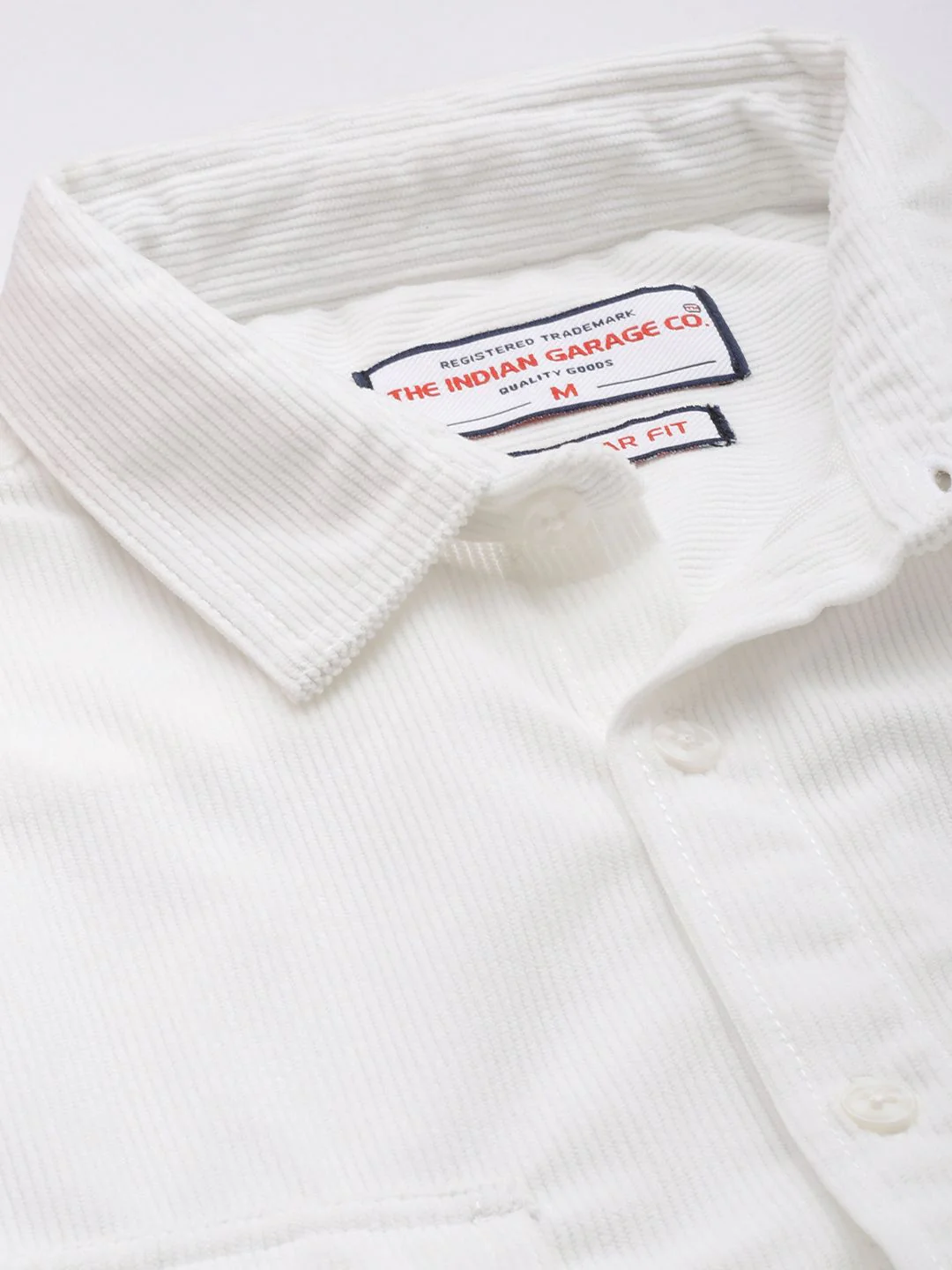 The Indian Garage Co Corduroy Casual Shirt - Image 2