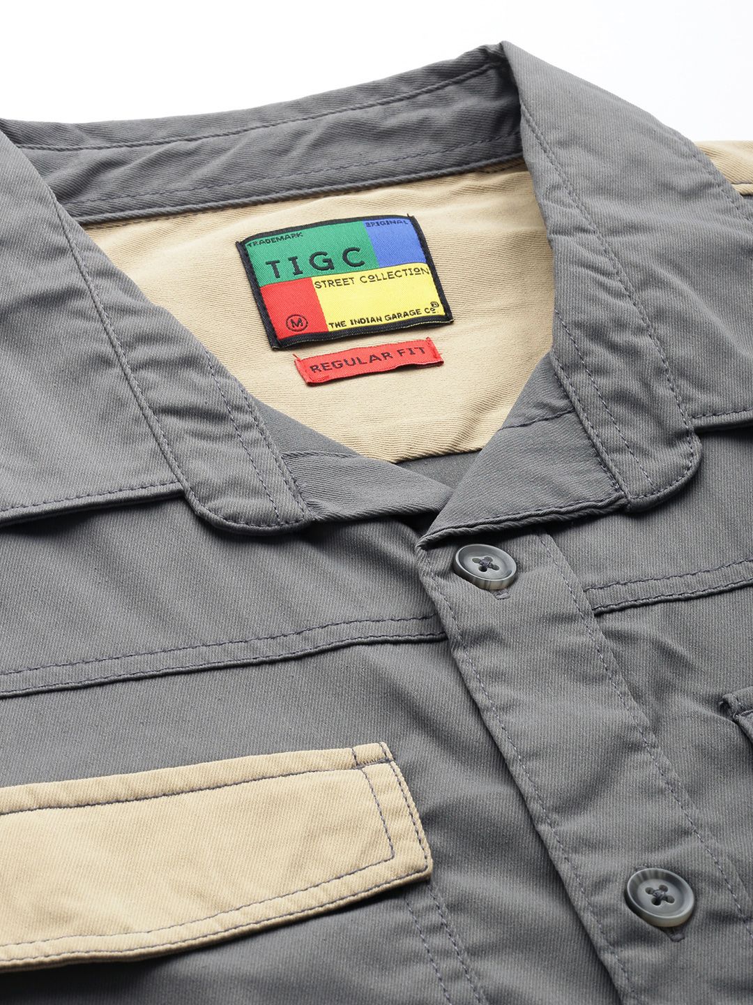 The Indian Garage Co Cutaway Collar Casual Shirt - Image 2