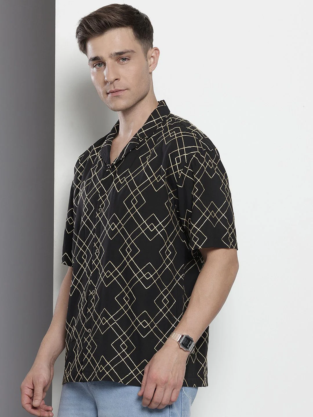 The Indian Garage Co Embroidered Casual Shirt - Image 3