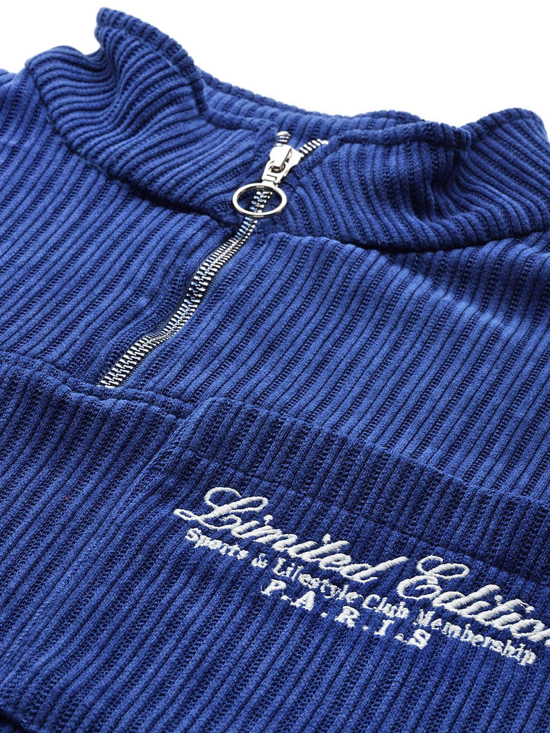 The Indian Garage Co Embroidered Corduroy Sweatshirt - Image 2