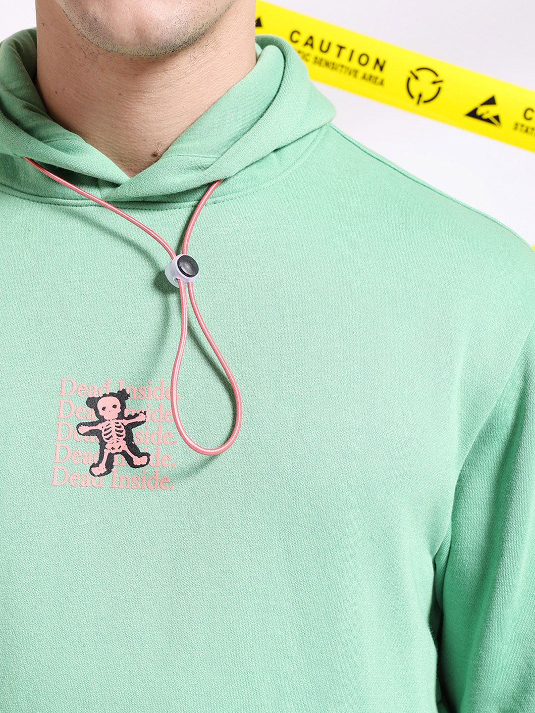 The Indian Garage Co Graphic Printed Hooded Pullover Sweatshirt - Image 2