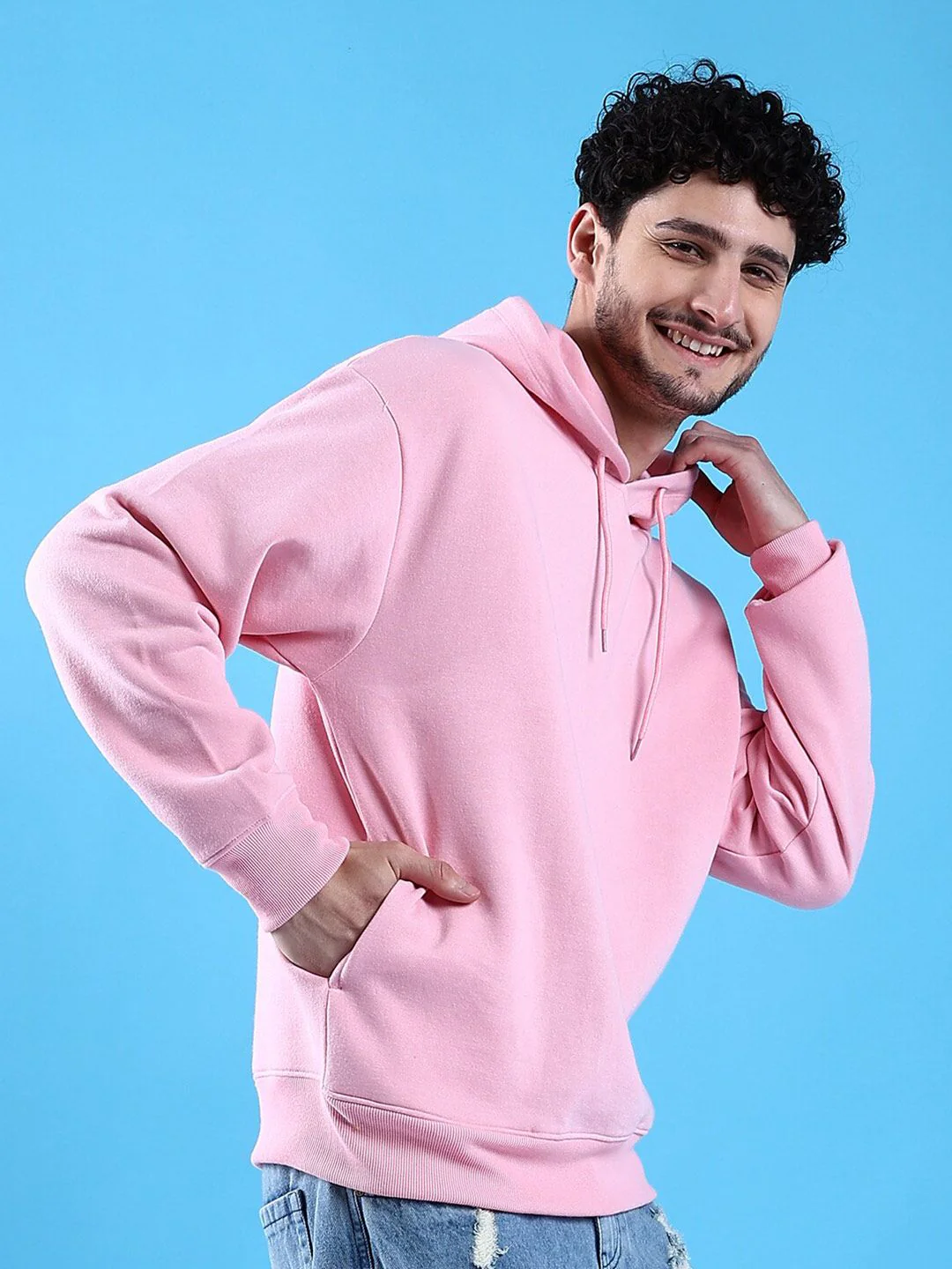 The Indian Garage Co Hooded Long Sleeve Oversized Pullover Sweatshirt - Image 3