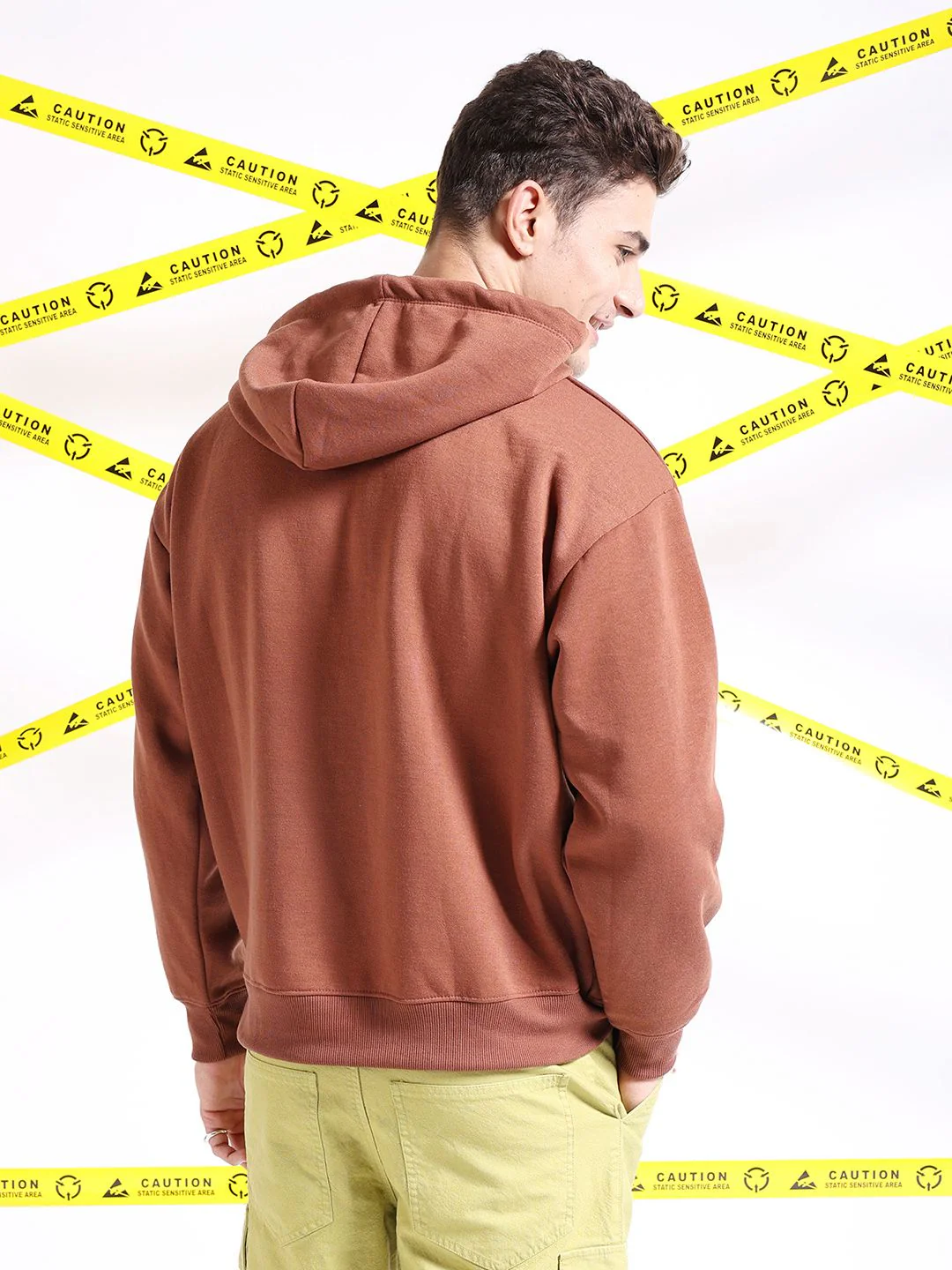 The Indian Garage Co Hooded Long Sleeve Oversized Pullover Sweatshirt - Image 6