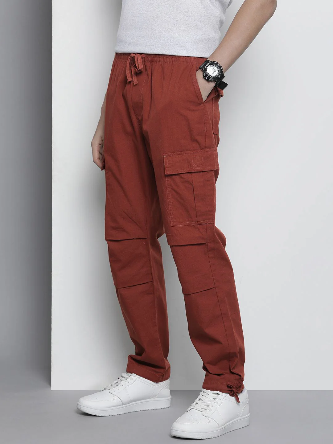 The Indian Garage Co Loose Fit Cargos - Image 2