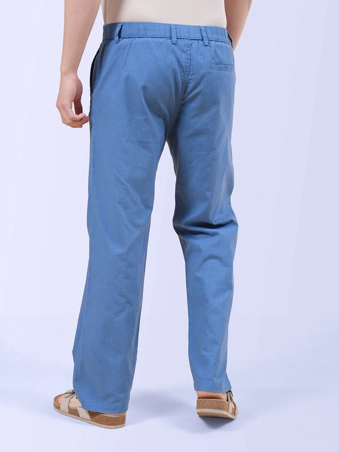 The Indian Garage Co Loose Fit Pure Cotton Trousers - Image 3